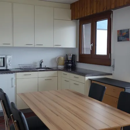 Pleasant With Balcony Daire Veysonnaz